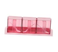ANDRESLAD Blue Seasoning Box Large Capacity Storage Container for Kitchen Cooking Easy Pour Spice Holder for Salt Pepper Garlic Sugar Mustard Household and Restaurant Use