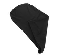 ANDRESLAD Bonnet for Braids Long Bonnet Braid Caps for Sleeping Solid Color Head Wraps Long Stocking Cap Women Night Sleep Hat Black