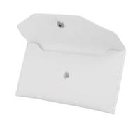 ANDRESLAD Budget Envelope Wallet for Women, Pu Leather Money Organizer with Cash Envelope System, Reusable Money Pouch for Graduation and Wedding Events, Minimalist Cream Color