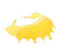 ANDRESLAD Children's Shower Cap Shower Hat for Adjustable Safety Bath Crown Shower Cap Shampoo Cap Children Hair Hat Kid Shower Cap Hair Washing Bathing Ha Yellow Tpe