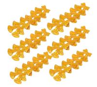 ANDRESLAD Christmas Bell Confetti Plastic Bell Decor Set, Gold Desktop Ornament for Xmas Party Decorations and DIY Crafts, Holiday Table Scatter Decoration