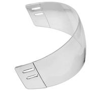 ANDRESLAD Clear Anti-scratch Ice Hockey Helmet Visor with Inside Anti-fog Coating Straight Cut Shield for and Reliable Eye Protection Easy Installation Replacement for Ice