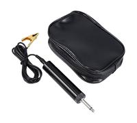 ANDRESLAD Clip-on Piezo Pickup for Erhu Violin and Melodica with Metal Clamp, 2m Cable and 6.5mm Jack Plug Adapter, Acoustic Contact Microphone for Indoor and Outdoor Performances