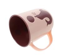 ANDRESLAD Cute Dolphin Toothbrush Cup Cartoon Bathroom Cup for Boys and Girls Reusable Drinking Mug Handle