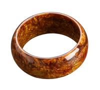 ANDRESLAD Delicate Hand-carved Sea Willow Bracelet Lightweight Chinese Bangle Jewelry for Women Comfortable Retro Wrist Decoration Gift for Ladies and Family