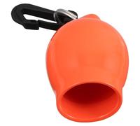 ANDRESLAD Diving Regulator Mouthpiece Cover with Clip, Second Stage Scuba Regulator Protector, Moldable Orange Dustproof Lip Guard for Diving and Snorkeling Gear