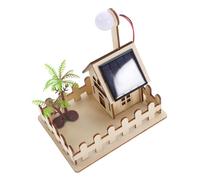 ANDRESLAD DIY Solar Garden Light Kit Educational Solar Lamp Assembly Model for Stem Learning Physics Experiment Creative Mini Pathway Decoration and Science