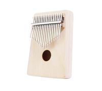 ANDRESLAD DIY Thumb Piano Kit Wooden Kalimba for Painting and Hand Drawing Portable Art Teaching Material for Kindergarten and Primary School Creativity