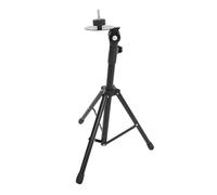 ANDRESLAD Drum Stand Metal Adjustable Boom Cymbal Stand Portable for Beginners Practice Pad Hardware Double Braced Design for Percussion Instruments