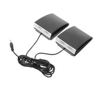 ANDRESLAD Electric Piano Pedal Thickened Nonslip Sustain Foot Controller for Electronic Keyboard and Drum Instruments Portable Accessory with Jack Compatible with Digital Pianos