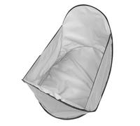 ANDRESLAD Foldable Pet Hair Shearing Bib for Dogs and Cats Breathable Hair Collecting Tool with Spacious Storage Portable Grooming Accessory to Prevent Mess Indoors and Outdoors