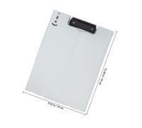 ANDRESLAD Foldable Portable Clipboard Folder for Recipe Documents and Paperwork Organizer Multi-Functional Writing Board with PP Material Lightweight Document Holder for Office School Home