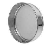 ANDRESLAD Garden Sifter Pan 20Cm Stainless Steel Mesh 120 Mesh for Soil Screening and Civil Engineering Applications