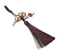 ANDRESLAD Gourd Tassel Pendant Charm Decorative Gourd Keychain Pendent Holder Bag Decorative Pendant Car Accessories Gadget Pouch Travel Amulet Gourd Keychain Sloth Cable Copper Coffee