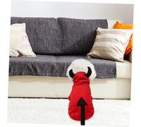 ANDRESLAD Halloween Devil Pet Clothes Fleece Coat Warm Winter Costume for Dogs and Cats Cozy Breathable Autumn Apparel Adorable Casual Outfit for Festive Celebrations