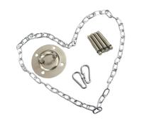 ANDRESLAD Hammock Swing Chain 1.5M with Metal Buckle Set Hanging Chair Accessories for Indoor Outdoor Patio Suspension