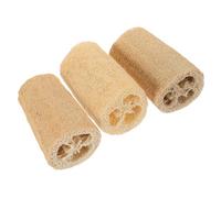 ANDRESLAD Hamster Chewing Toys Loofah Molar Slices 3pcs Teeth Grinding Chew Playthings for Small Pets Including Bunnies and Birds, Natural Material for Healthy Teeth