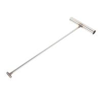 ANDRESLAD Heavy Duty T-Shaped Manhole Cover Hook 44Cm X 12Mm Steel Lifter Hook for Roll Up Door and Drain Grate Lifting Industrial Manhole for Sewer and Well Covers