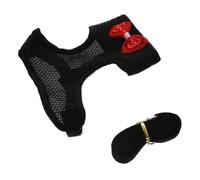 ANDRESLAD Hen Harness Leash for Pet Roosters Outdoor Traction Rope with Adorable Chicken Vest Fine Workmanship and Practical Design for Safe Walking and Themed Parties