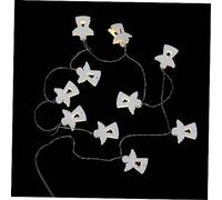 ANDRESLAD Hollow Angel Shape Wooden Led Light String Christmas Decor Indoor Outdoor Use Festive Holiday Lighting for Home