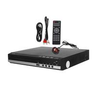 ANDRESLAD Home Dvd Player Mini Portable Disc Player for Tv High-resolution Supporting Dvd Vcd CD Easy Operation with Audio and Sharp HD Video Compatible