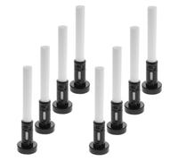 ANDRESLAD Humidifier Cotton Wicks Replacement 8pcs with Stand Holder, Filter Sticks Refills for Portable Humidifiers, Suitable for Effective Moisture Absorption and Aromatherapy Use