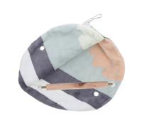 ANDRESLAD Insulated Parrot Nest House Warm Cotton Sleeping Hide for Birds Winter Protection Soft Cozy Bird Bed for Cage Parakeet Snuggle Hut with Draft Shield