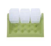 ANDRESLAD Interactive Dog Slow Feeder Puzzle with Rotating Treat Dispenser, Green Mental Stimulation Feeder for Puppies and Small Dogs, Brain-Engaging Feeding Dish for Boredom Reduction