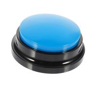 ANDRESLAD Interactive Household Recording Button for Dogs Blue Talking Pet Buzzer with Playback Puppy Supply for Training and Communication at Home Office