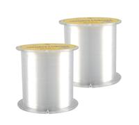 ANDRESLAD Invisible Nylon Fishing Line Strong Pulling Force Sub-line for Sea Fishing Anti-bite Abrasion Resistant Lightweight and High Softness Professional Long-range Throwing Line