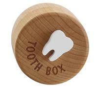 ANDRESLAD Keepsake Tooth Organizer Wooden Storage Box for and Fetal and Portable Keepsake Case for Cherishing Childhood Memories