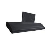 ANDRESLAD Key Digital Piano Keyboard Cover Stretchable Dustproof Protective Case Portable Black Electronic Piano Dust Cover for Keyboard and Music Stand Protection