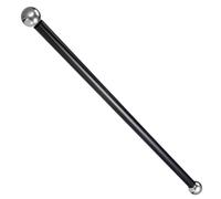 ANDRESLAD Light Rod Flag Holder Outdoor Lamp Post Cross Arm Ladder Rest Lamp Post Ladder Rest Light Pole Bracket Garden Silver Stainless Steel
