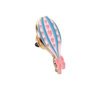 ANDRESLAD Love-themed Heart Brooch Pin Alloy Anti-exposure Brooch for Women Men Clothing Charming Hot Air Balloon Design Suitable for Valentine S Day and Everyday Wear Symbol of Affection