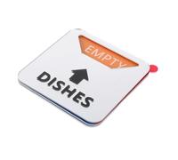 ANDRESLAD Magnetic Dishwasher Indicator Sign Rotatable Square Design Clean Dirty Reminder Magnet for Energy Saving and Reliable Appliance Status Display