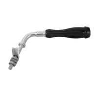 ANDRESLAD Metal Fireplace Door Handle Replacement Wood Stove Pull Handle Accessory for Fire Pit Boiler for Wood Burning Stove Doors