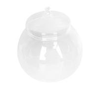 ANDRESLAD Microlandscape Glass Bottle with Lid Transparent Container for DIY Moss Plants Indoor Terrarium Decoration Smooth Surface Holder for Home Bedroom Bathroom