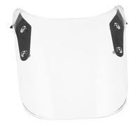 ANDRESLAD Motorcycle Windshield Transparent Front Windshield with Wind Deflector Function Easy Installation Compatible with Motorbike Models Wind and Debris Protection for Riders