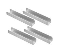 ANDRESLAD Multi-Functional Baby Gate Wall Mount Kit Pet Fence Reinforcement Grooves Stair Gate Fixing Hardware Quick-Install for Safety