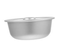 ANDRESLAD Non-Stick Aluminum Alloy Hollow Chiffon Cake Mold Pan for Baking Angel Cake Creative Shape Design Smooth Edges Easy to Clean Suitable for Fondant Chocolate Biscuits and DIY Crafts