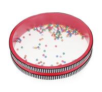 ANDRESLAD Ocean Drum with Beads Portable Wave Bead Percussion Instrument for Music Education Concerts and Relaxation Smooth Surface Shake Drum for Beginners and Professionals