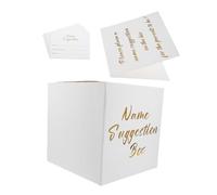 ANDRESLAD Office Suggestion Box with Name Cards for Employee Feedback System Secure Customer Comment Collection Small Business Supplies for Restaurants and Offices Easy Installation