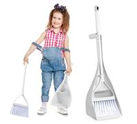 ANDRESLAD -one Cleaning Tool Mini Broom and Dustpan Set Portable Sturdy for Daily Use