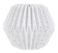 ANDRESLAD Origami Folding Ceiling Lamp Shade Small Geometric Paper Lampshade DIY Removable Light Cover for Bedroom and Living Room