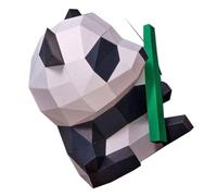 ANDRESLAD Origami Panda Paper Model DIY Handmade Animal Decoration for Home Crafting Premium Sturdy Paper Material Innovative Concentration Development for School Projects and Party Decor