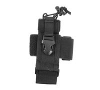 ANDRESLAD Outdoor Adjustable Oxford Pouch Holder Compatible with Radios Portable Belt Bag with Open Top Design Military Security Camping and Hiking Use