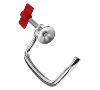 ANDRESLAD Pasta Maker Clip Replacement Fixing Clamp Accessory for Noodle Maker Machine and Smooth Surface Fixing Clip for Manual Pasta Press Maintenance Classic Red