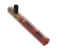 ANDRESLAD Pet Ants Glass Nest Tube for Breeding and Landscaping, Double Bamboo Knot Design, 15x100mm Glass Tube Suitable for Ant Colony Raising and Habitat Paving