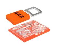 ANDRESLAD Physics Optical Experiment Kit with Prism and Convex Lenses Multifunctional Teaching Tools for Classroom Demonstrations Easy Assembly Smooth Finish for Optics Learning
