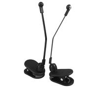 ANDRESLAD Piano Music Binder Clip 2pcs Nonslip Plastic Sheet Music Page Holder Accessories Suitable for Piano Practice and Performance